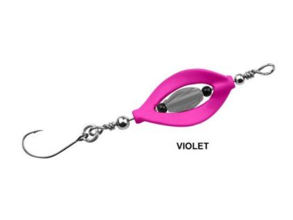 Plandavka TroutMaster Incy Double Spin Spoon Violet 3,3g