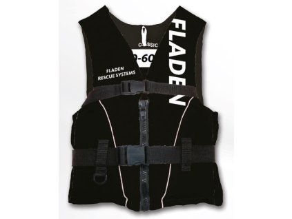 Plávajúca vesta Fladen 50-70kg M čierna