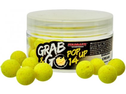 POP-UP Starbaits Grab & Go Banán 14mm 20g (Priemer 14mm)