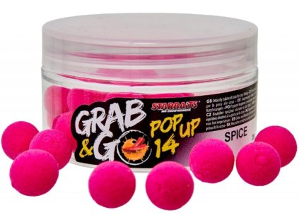 POP-UP Starbaits GrabGo Korenie 14mm 20g