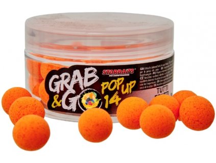 POP-UP Starbaits GrabGo Tutti 14mm 20g (Priemer 14mm)