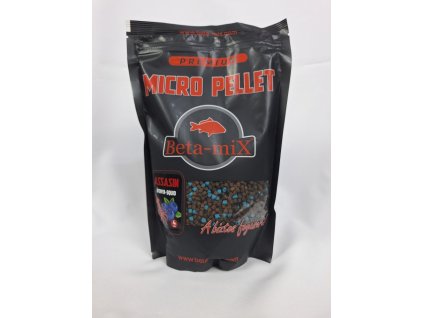 Premium Mikropelety Beta-mix X-21 Černica-Squid 800g