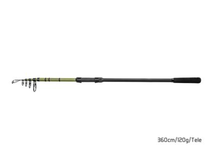 Prút Delphin Partisan tele 360cm 120g