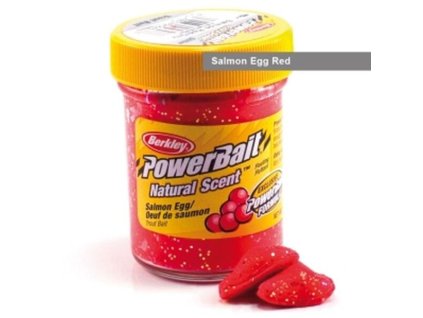 Pstruhové cesto Berkley Trout Bait Salmon Red Glitter
