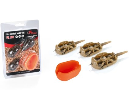 SET 3x krmítko + plnička Fil Fishing Filex Method Feeder SET FIL 456
