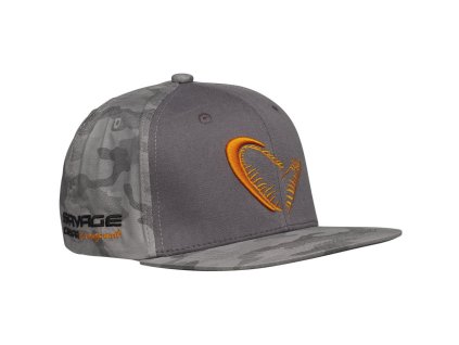 Šiltovka Savage Gear Fle Fit Camo Cap One Size Camo/Grey