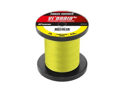 Šnúra SPRO VI Braid Yellow 2000m (Priemer 0,13mm)