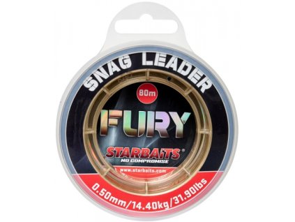 Šokový vlasec Starbaits Snag Leader 80m 0,50mm