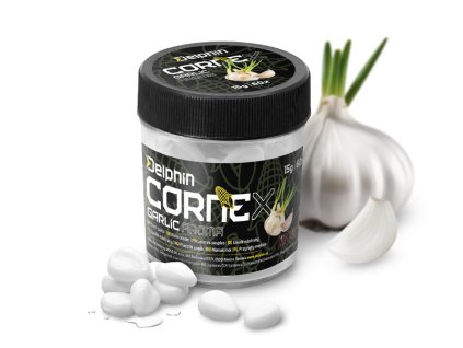 Umelá nástraha Delphin CorneX Pop Up / Cesnak 60ks