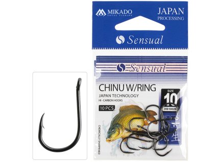 Háčik Mikado Sensual Chinu w/ring /10ks (Veľkosť veľ. 2)