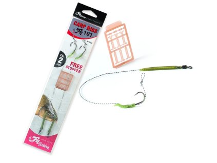 Hotový nádväzec Fil Fishing Carp Rigs FIL 101 /2ks (Veľkosť veľ. 2)