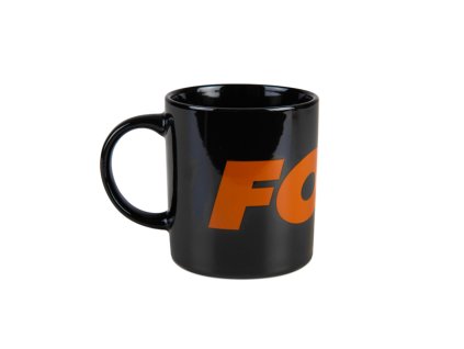 Šálka Fox Black and Orange Logo Ceramic Mug