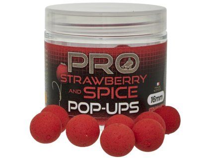 POP UP Starbaits Pro Strawberry Spice 50g (Priemer 16mm)