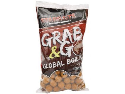 Boilies Starbaits GrabGo Scopex 1kg (Priemer 20mm)