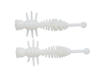 Guma Berkley Larvae 55mm Milky White