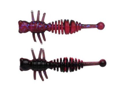Guma Berkley Larvae 55mm Salmon Egg Red/Black