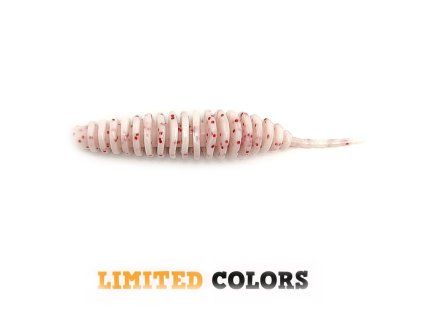 Guma FishUP Tanta 2,5" #SLA03 white/red