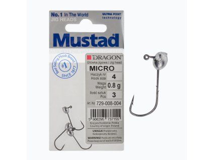 Jig háčik micro Dragon 4 2,5g 3ks