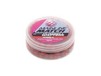 Match Dumbell Mainline Wafters 8mm Red Krill