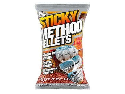 Mikropelety Bait Tech Method Micro Red 700g