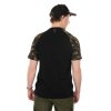 Tričko Fox Raglan Black/Camo (Veľkosť S)