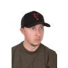 Šiltovka Fox Collection Baseball Cap Black / Orange