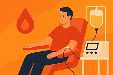 Darování plazmy: zdravotní test spojený s výdělkem a dobrým pocitem?