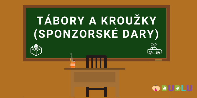 Dětské tábory a kroužky - Sponzorování