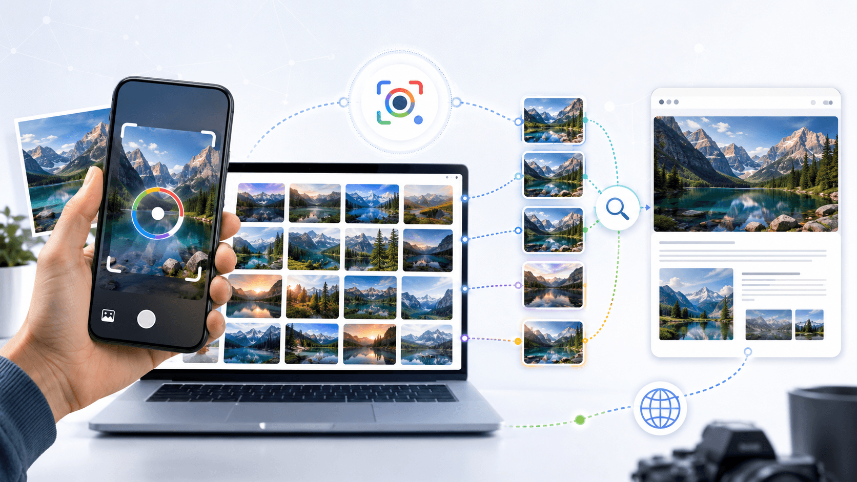 📌 Google Obrázky: jak hledat obrázky, používat Google Lens a najít původ fotky