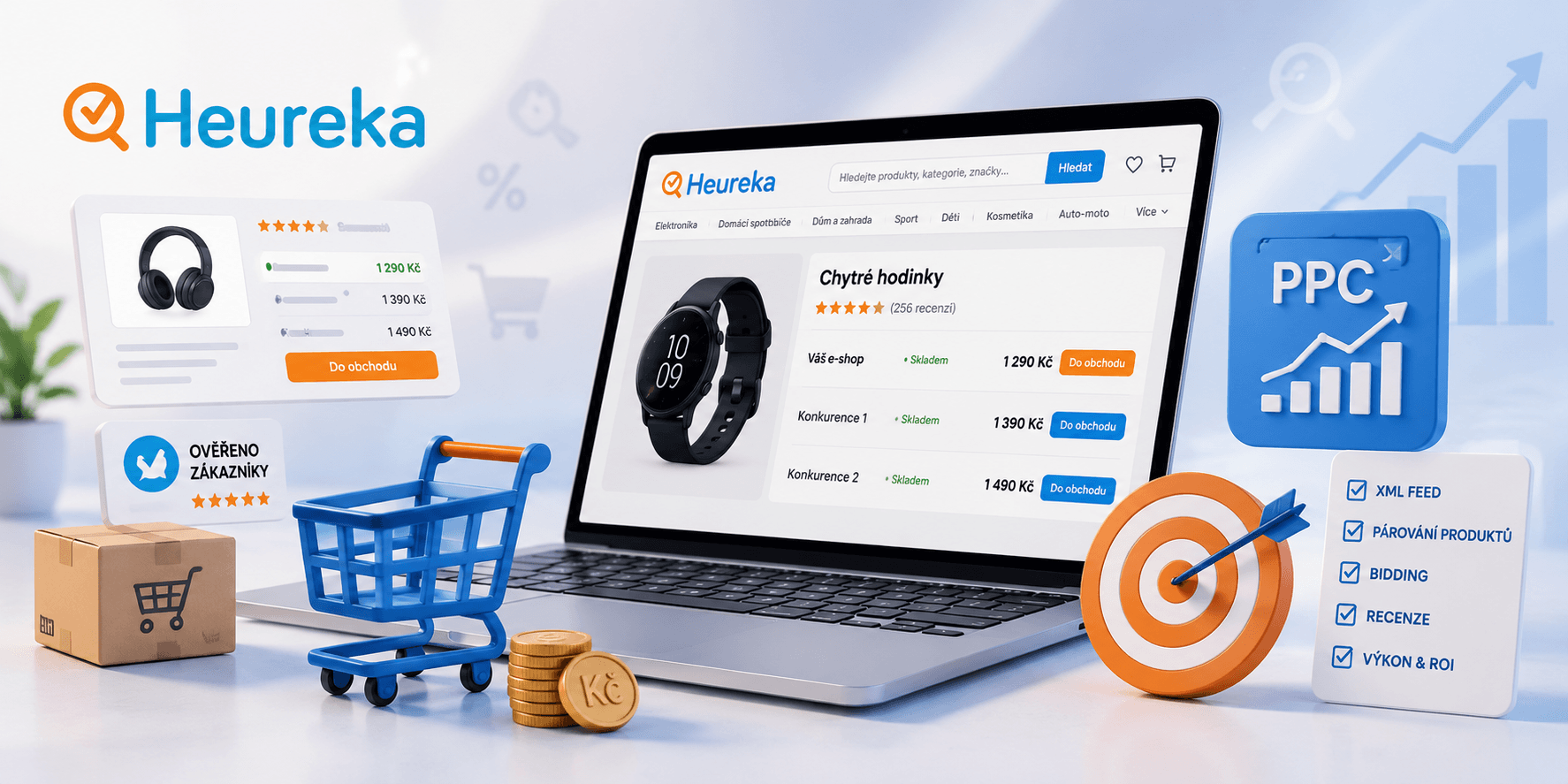 📌 Heureka v PPC marketingu: jak ze srovnávače cen udělat výkonný kanál pro e-shop