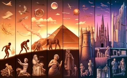 110 klíčových událostí z historie lidstva!