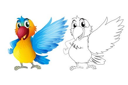 Jak nakreslit ptáčka?