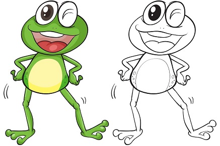Jak nakreslit žábu?