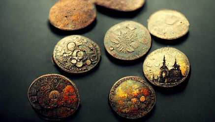 Jak vyčistit staré mince?