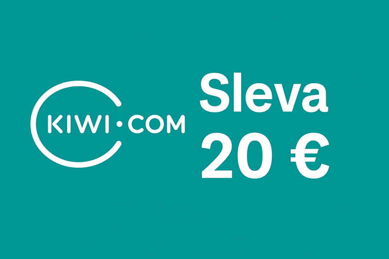 ✈️ Sleva na letenky: jak získat 20 € na první let s Kiwi.com