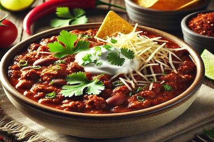 Recept na nejlepší vegetariánské chili