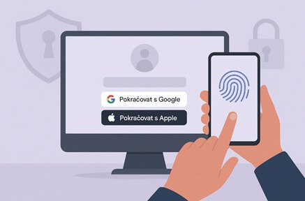 Je registrace a přihlášení přes Google nebo Apple bezpečné?