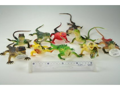 Ještěrky 24ks/krab 36cm