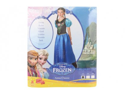 Kostým Princezna Anna 9 - 10 let