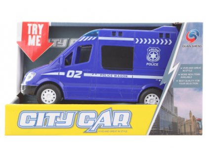 Auto policie na baterie