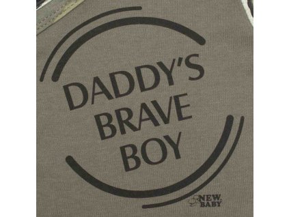 Kojenecký letní overal New Baby Army boy