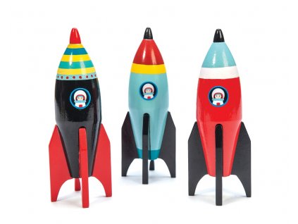 Le Toy Van Barevná raketa 1ks