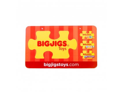 Velká kartonová cedule Bigjigs Toys