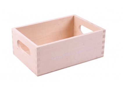 Bigjigs Toys Dřevěná krabička na potraviny