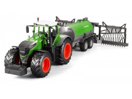 Traktor s funkční kropící cisternou 1/16 + Dárek zdarma
