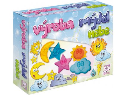 Výroba mýdel Nebe kreativní dětská sada pro výrobu mýdla