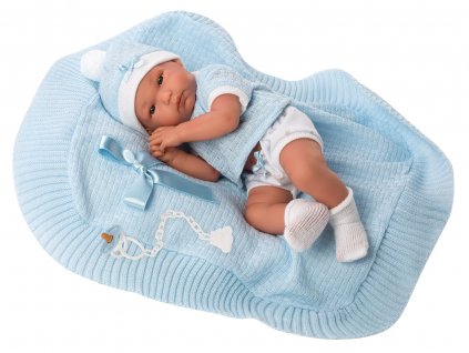 Llorens New Born chlapeček 63561 + Dárek zdarma