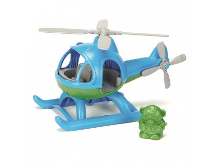 Green Toys Vrtulník modrý