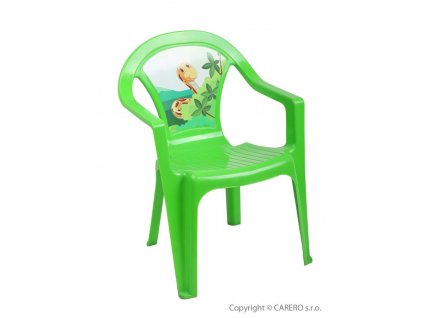 Dětský zahradní nábytek - Plastová židle