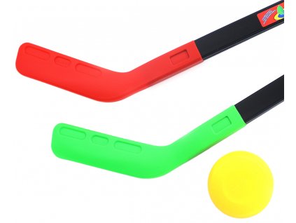 Hokejky s pukem 70 cm 2 ks v balení